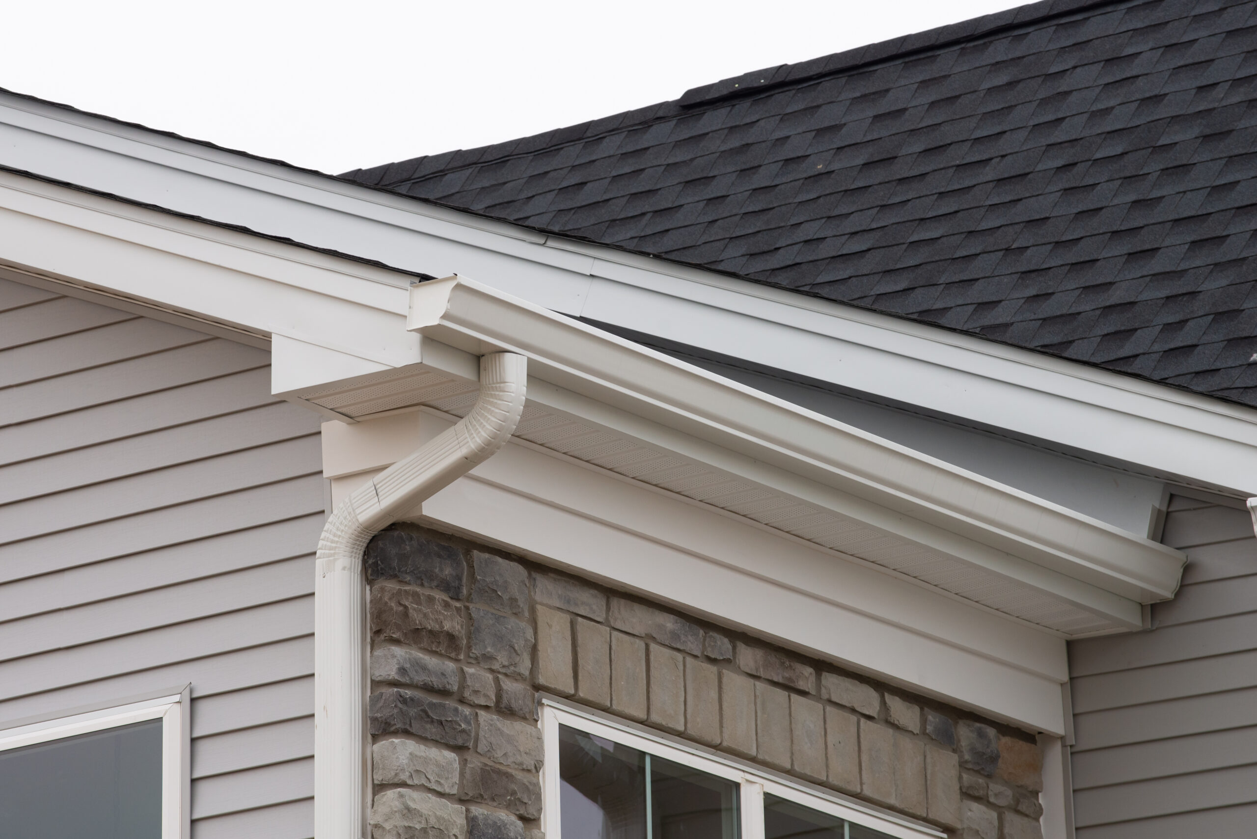 4-Inch gutters