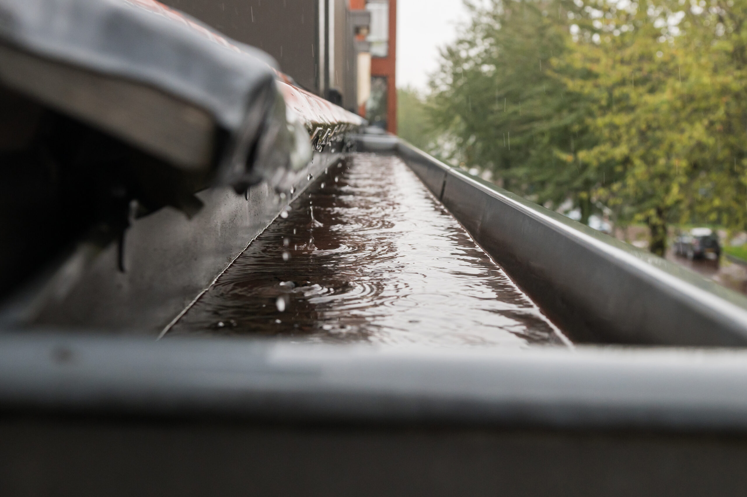 Can clogged gutters cause water in the basement