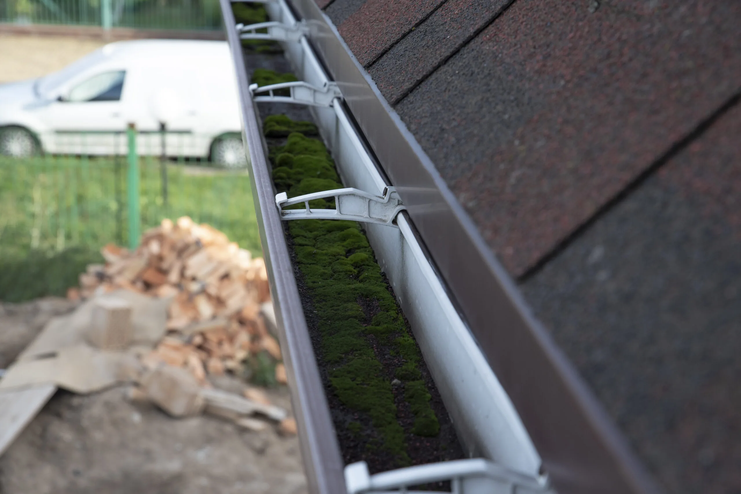 Spike and ferrule gutter system